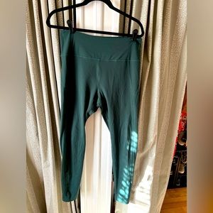Girlfriend Collective Green Moss Compressive High Rise Leggings